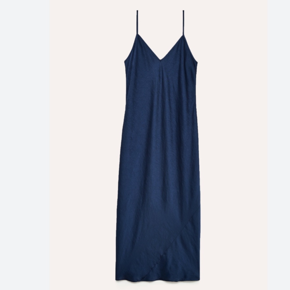 Aritzia Wilfred Christine Dress, Navy, Sz S